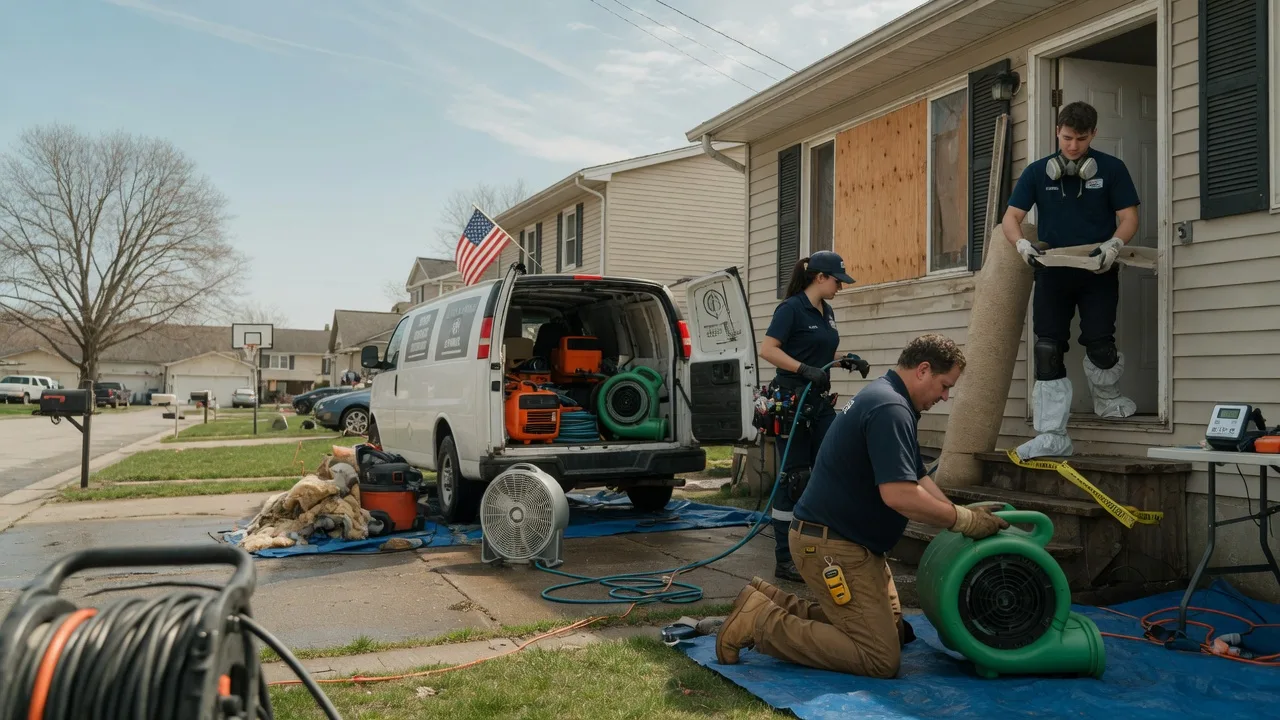 Water Damage Restoration in Columbiana, OH near me
